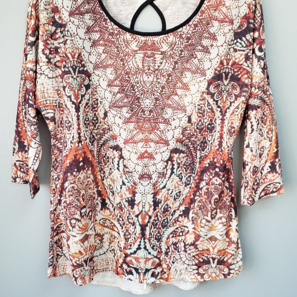 B.L.E.U. Top Size Small Beige - Picture 5 of 5